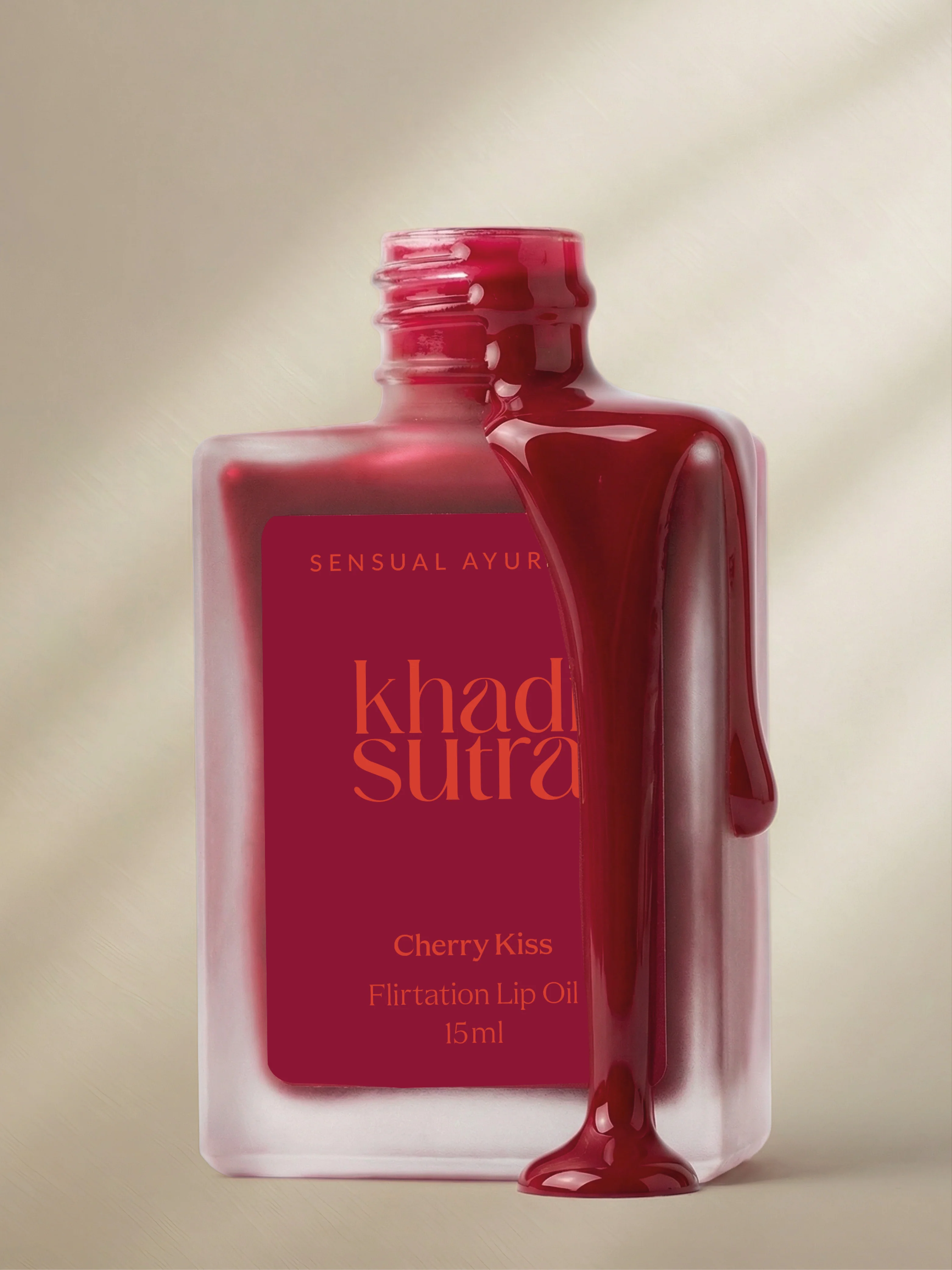 khadi sutra Oil Lip Cherry Kiss - Image 5